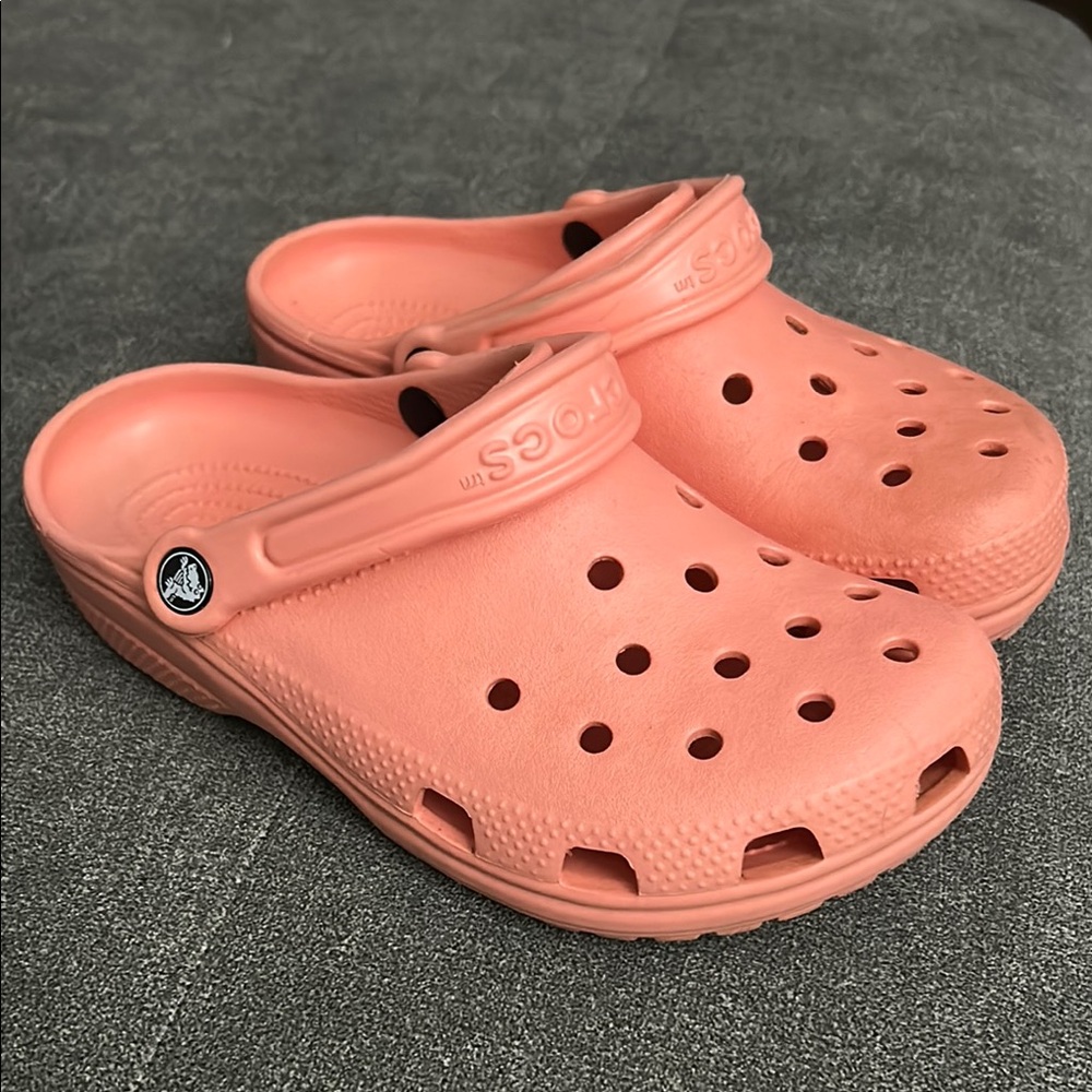 Coral Crocs